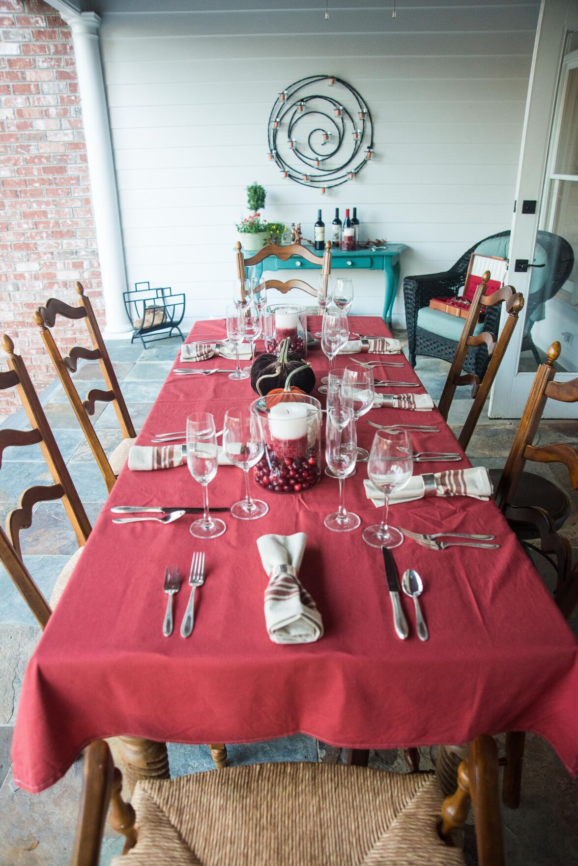 Let’s Talk Turkey - Libby Williams family table setting